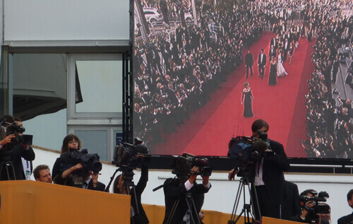 Jasmin Santanen red carpet dresses at Cannes Film Festival