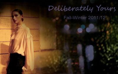 Deliberately Yours visual poem